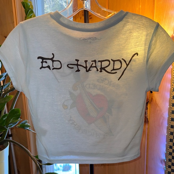 Ed Hardy Tee “Once Wounded, Twice Shy” - Picture 2 of 2
